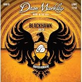 Blackhawk 80/20 Guitar Strings Acoustic Bronze, 11-52 Light Guitar Strings Acoustic 6 String Set, Sparking Tone with Warm Rich Sound, Micro-Thin Coated Acoustic Guitar Strings, Made in the USA
