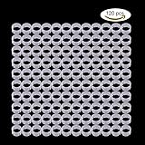 Teenitor 120 PCS Decorative Decor Balloon Rings Buckle Balloon Arch Folder Convenient Clip Connector