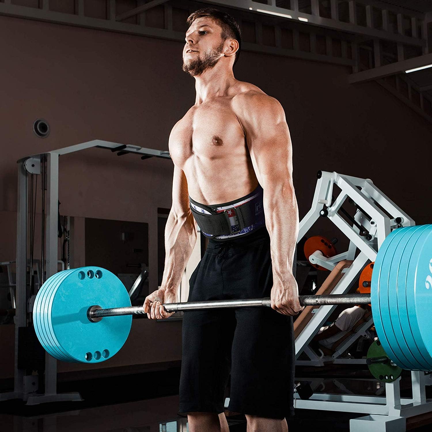 Weight Lifting Belts 6 Inch Lunges Great for Squats Deadlift RitFit Weight Lifting Belt