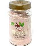 Desi Kitchen Spices All Natural | Salt Free | Vegan | NON GMO | Black Salt (Kala Namak) 5oz By Rani Foods Inc