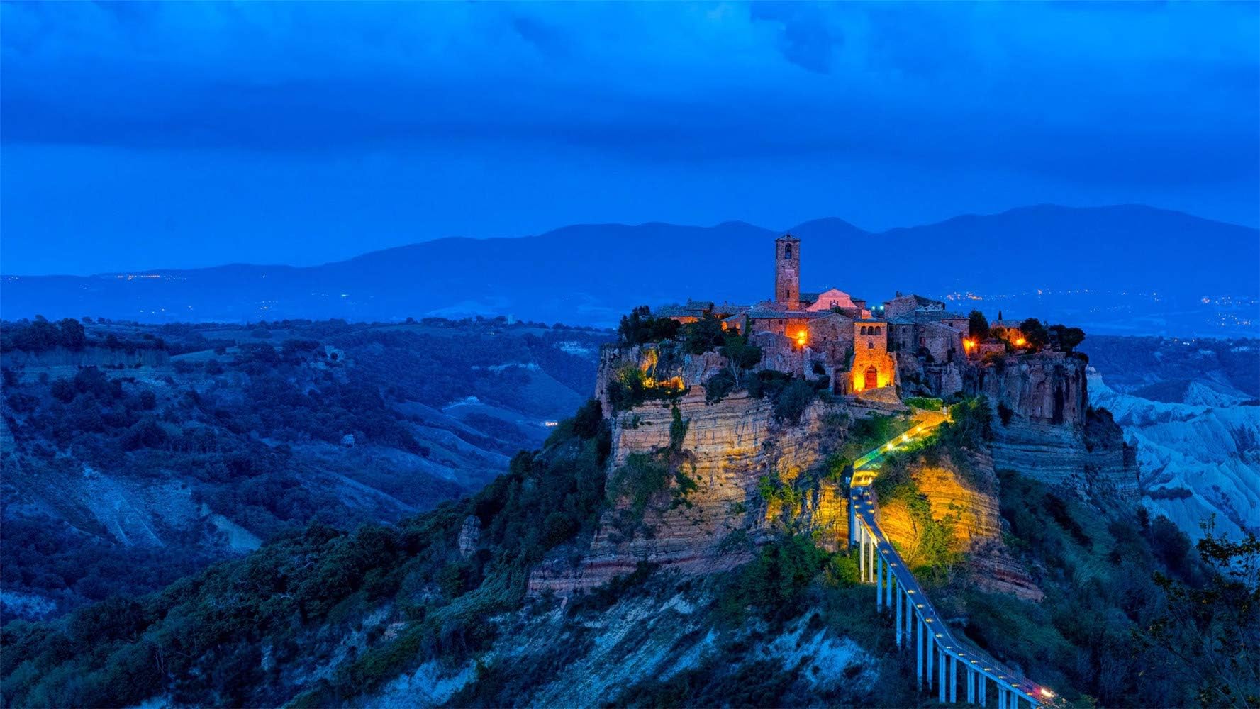 PANDABOOM Old Town Of Barulricho, Italy, Puzzle 1500 Pieces Jigsaw Puzzles for Adults and Child (87 x 57 cm)