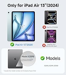 iGluz-2 Pack Screen Protector for iPad Air 13 inch