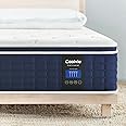 Coolvie 14 Inch King Mattress, Medium Plush Gel Memory Foam Mattress Hybrid, Double Cooling King Size in a Box Euro Top with CertiPUR-US Certified Foam, Supportive Pocket Coil for Motion Isolation