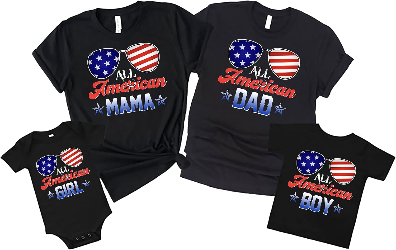 july 4th family shirts