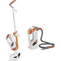 Bissell PowerFresh Lift-Off Pet Steam Mop, Steamer, Tile, Bathroom, Hard Wood Floor Cleaner, 1544A, Handheld, Orange