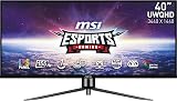 MSI MAG 401QR 40 Inch UWQHD Gaming Monitor IPS 155Hz 1ms DP/HDMI/C Type-C