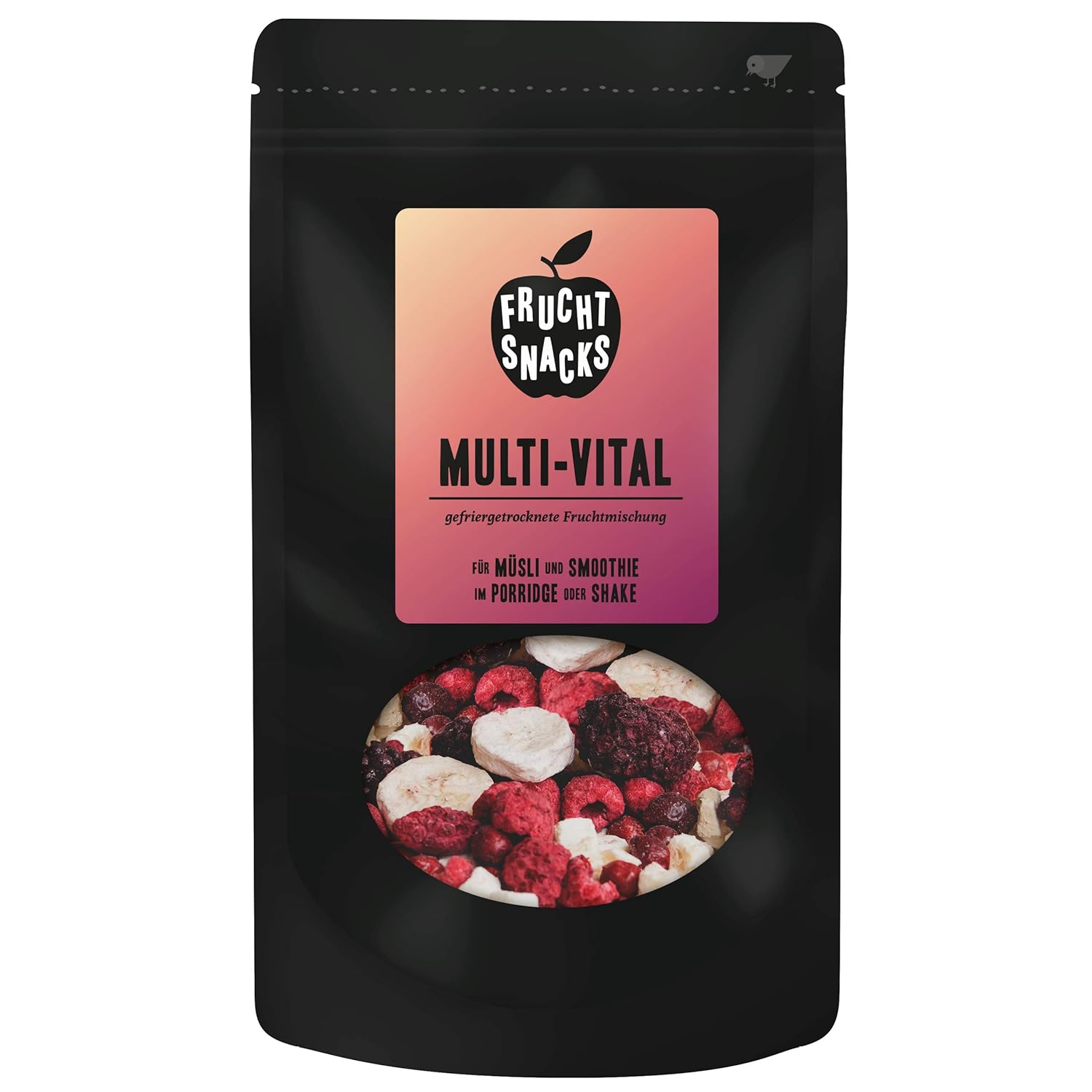 Fruchtsnacks Multi Vital Fruchte Mix Gefriergetrocknet 100g I Getrocknete Beeren Und Fruchte Ungezuckert I Mischung Aus Himbeeren Brombeeren Ananas Cranberries Und Bananen I 100 Frucht Amazon De Lebensmittel Getranke