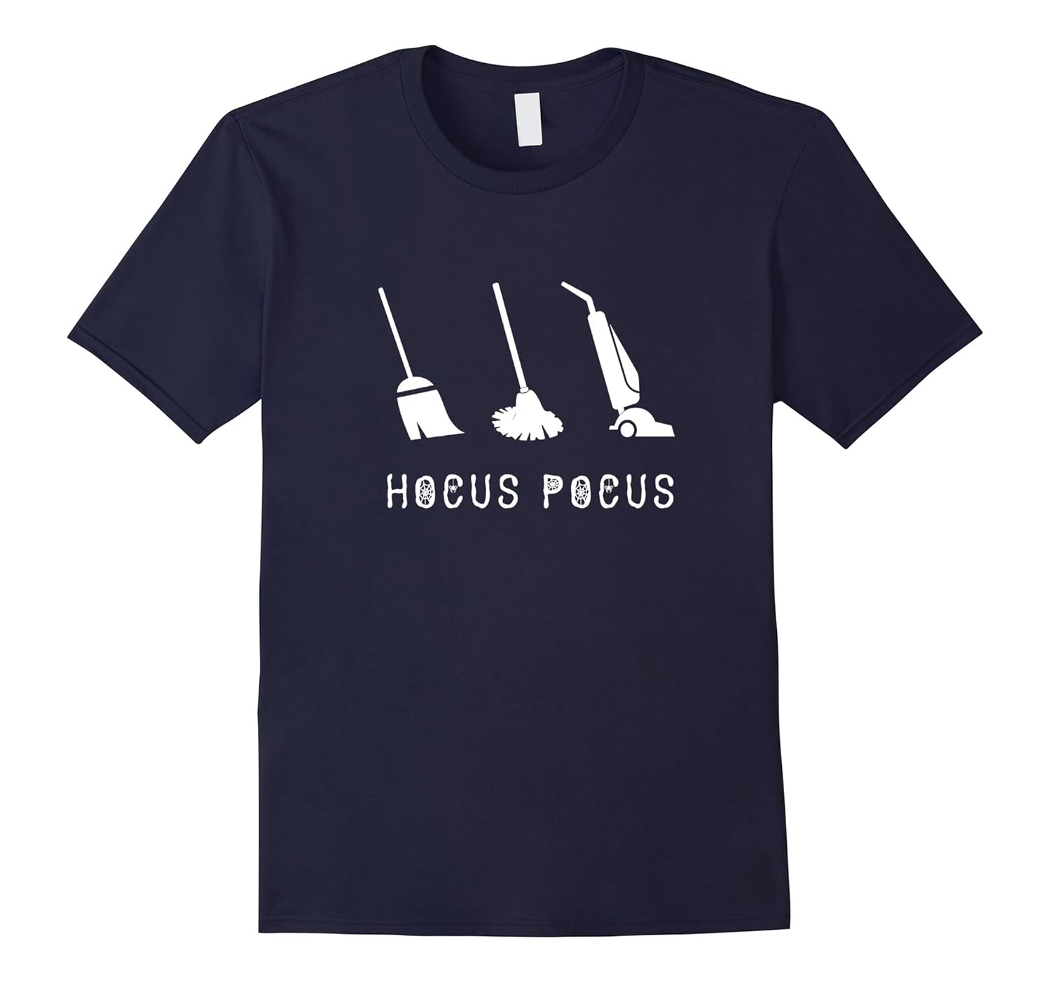 Hocus Pocus Broom Mop Vacuum - Halloween T-Shirt-CL