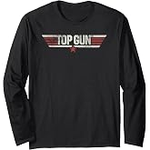 Top Gun Classic Logo Long Sleeve T-Shirt