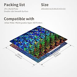 Upgraded Smooth PEK+PEC Sheet for Anycubic