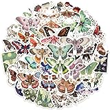 Moth Stickers for Scrapbook, Animal Aesthetic