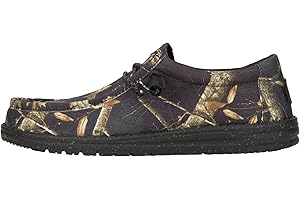 HEYDUDE Hey Dude Men's Wally Realtree Edge | Men's Shoes | Men Slip-on Loafers | Comfortable & Light-Weight