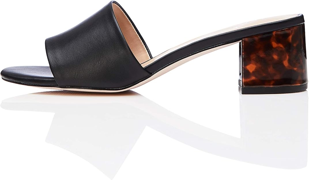 womens block heel mules