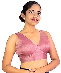 FIGURE'S DESIGNER Women's Dupion Raw Silk