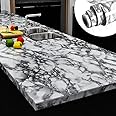 YENHOME 30"X200" Grey Marble Contact Paper for Countertops Self Adhesive Marble Peel and Stick Wallpaper Marble Contact Paper Peel and Stick Countertops Wrap Kitchen Bathroom Decorative Contact Paper