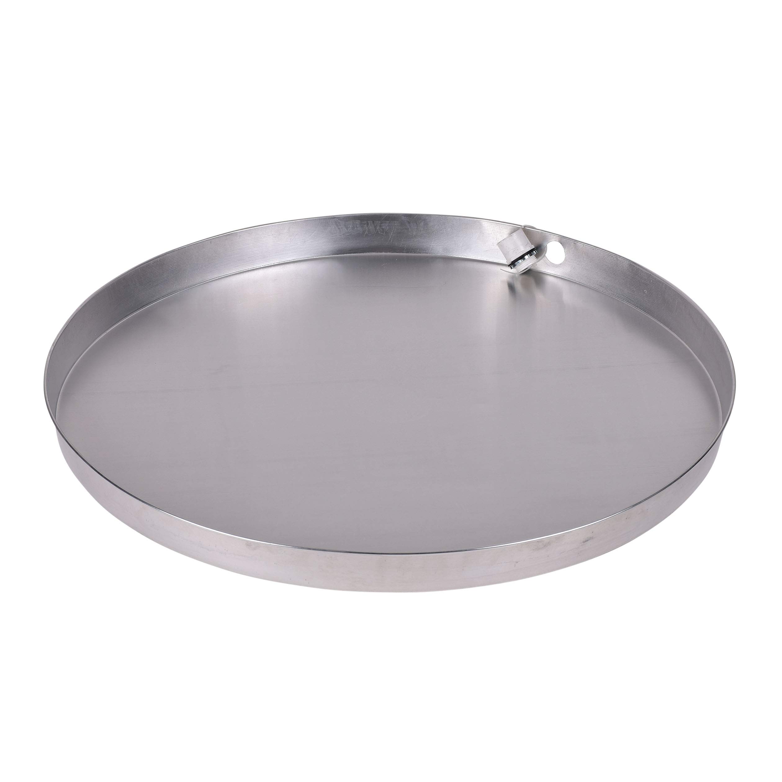 Photo 1 of Oatey 34191 32 in. Aluminum Water Heater Pan with 1 in. PVC Adapter
