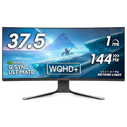Alienware Ultrawide Curved Gaming Monitor 38 Inch, 144Hz Refresh