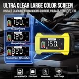 NEXPEAK 12V 15A/24V 8A Car Battery Charger with Temperature Compensation view 4