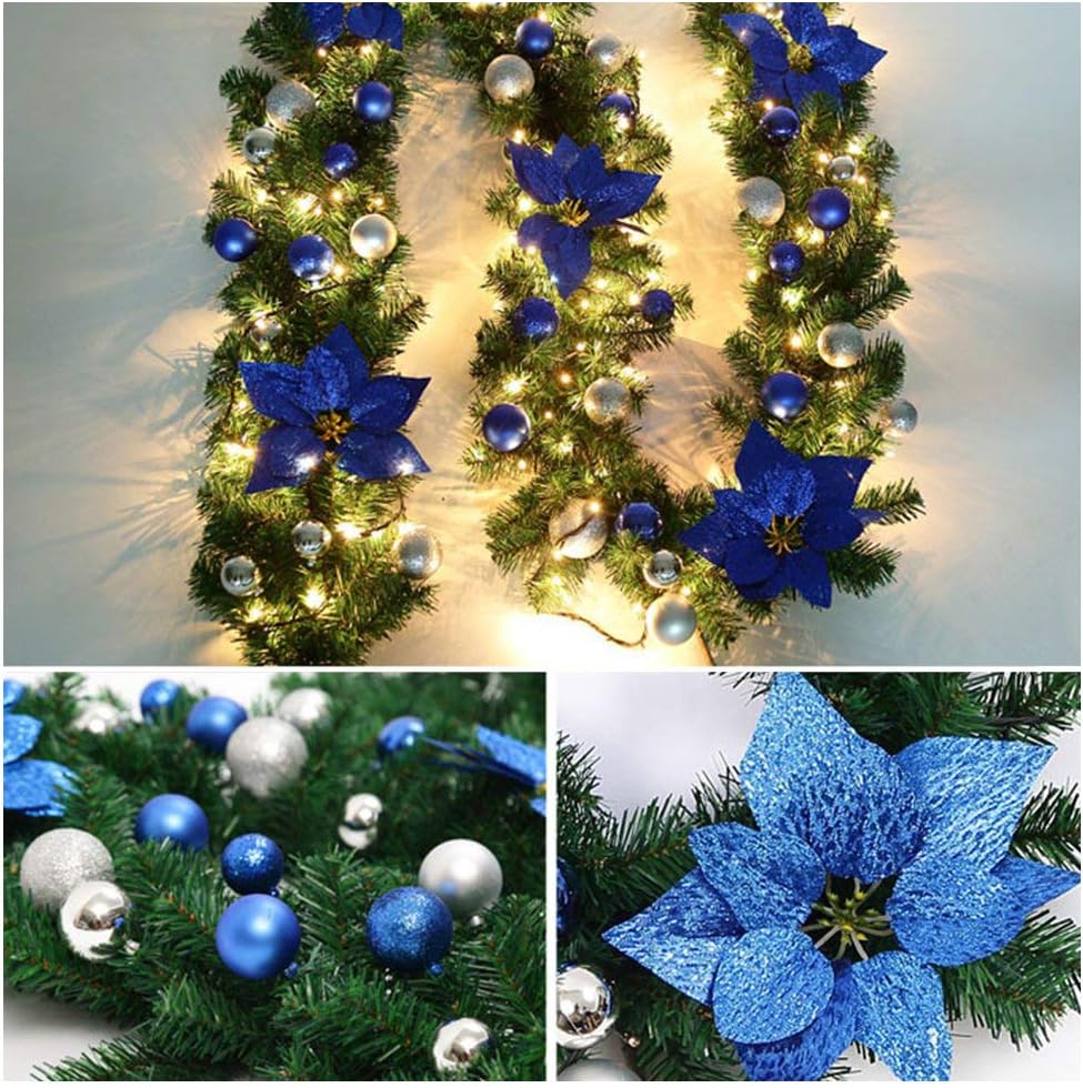 5M Guirlande Noel Sapin Décoration Vert, Guirlande Sapin Artificiel Noël Décoration, Artificiel