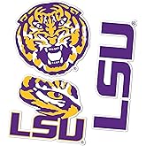 Desert Cactus LSU Sticker Tigers Geaux Louisiana State University Vinyl Decals Laptop Water Bottle Car Scrapbook T5 (Type 5-1)