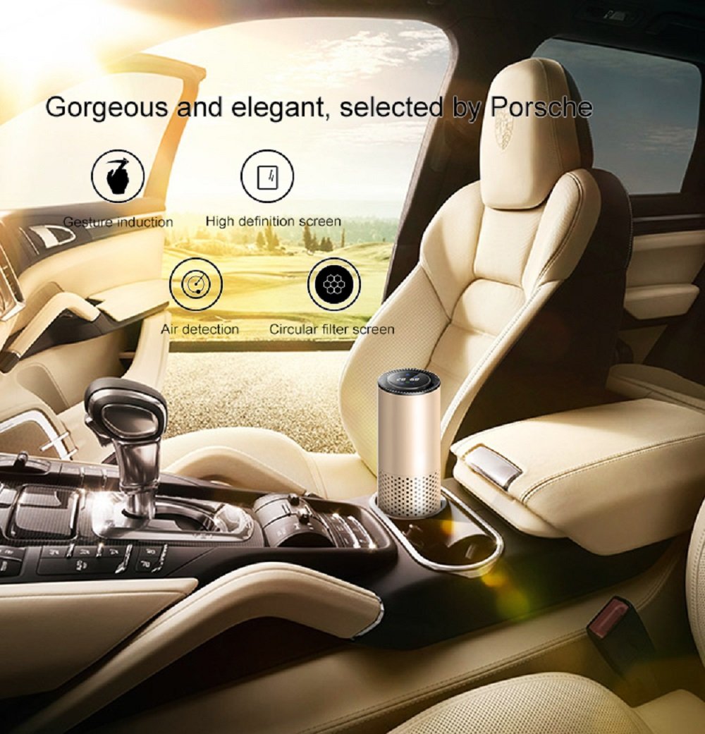優先配送 空気清浄機 Badや臭い 車のオフィスデスクトップ ベッドルーム シルバー Hepaフィルタ空気清浄機with True シルバー Control B072n13tz5 Gesture 削除smokingほこり花粉and 通販 Www Winchesterprinters Com