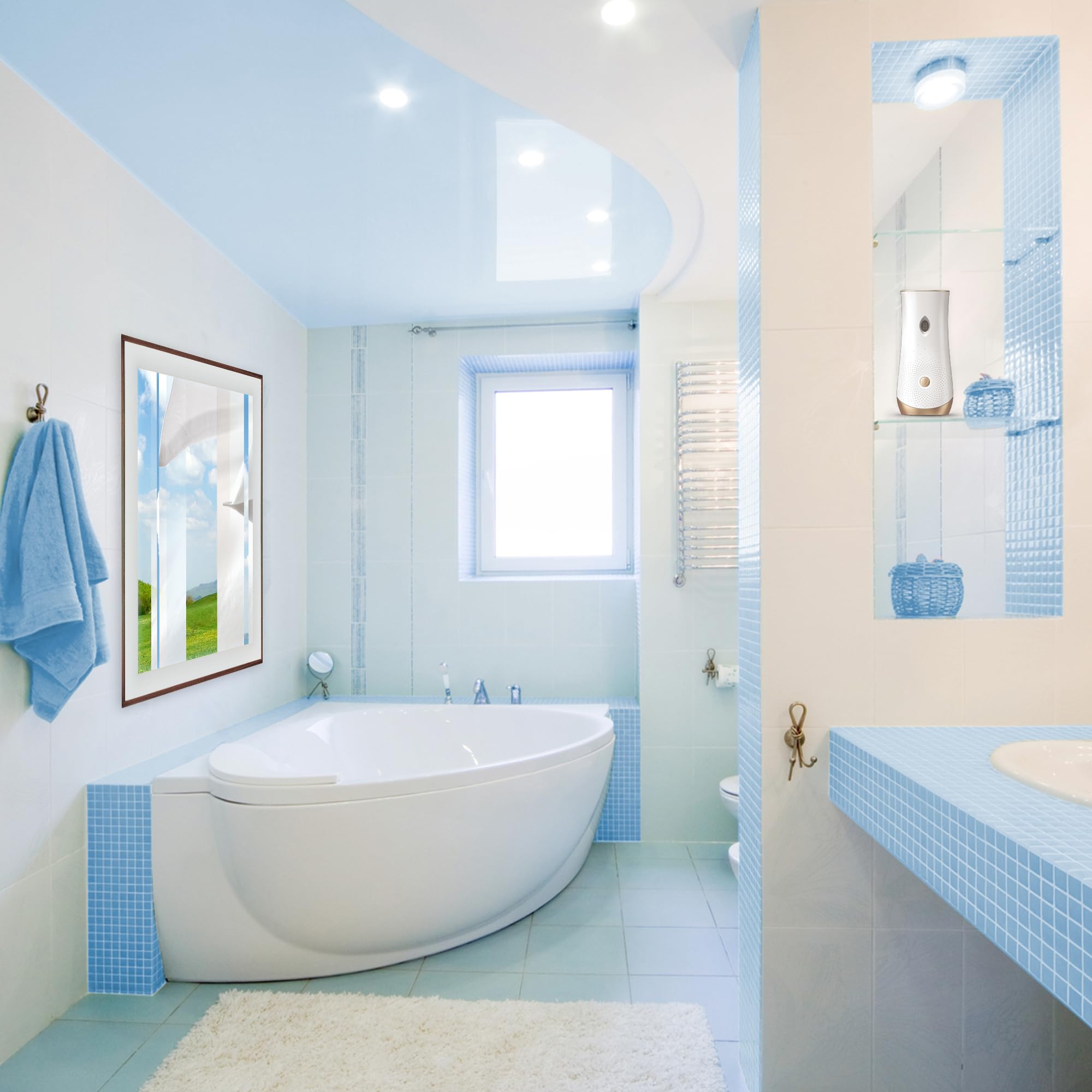 Glade Automatic Spray Refill, Air Freshener for Home and Bathroom, Clean Linen, 6.2 Oz