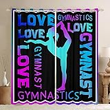 Castle Fairy Gymnastics Window Curtains,Gymnastics