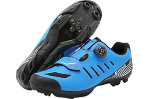 KUSHIKE Unisex Cycling Shoes Compatible with pelaton Indoor Road Bike Shoes Mountain Bike Shoes for Men and Women Delta Cleats Clip Outdoor Pedal Bicycle Shoes MTB Shoes for Men