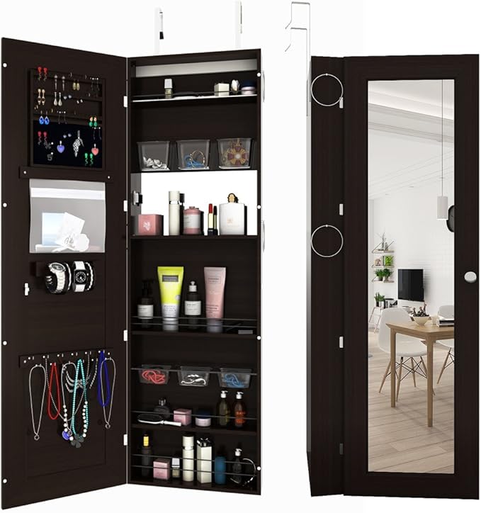 fdegage 6 LEDs joyas para armario bloqueo de puerta en la pared de