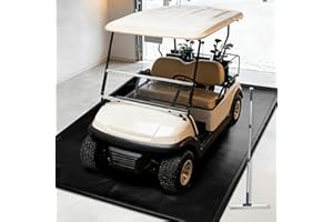 HolaDream Non-Slip Garage Floor Mat(7'X9'), Upgraded PVC Containment Mat with a Rubber Wiper and Stay Put Corners - Heavy Dut