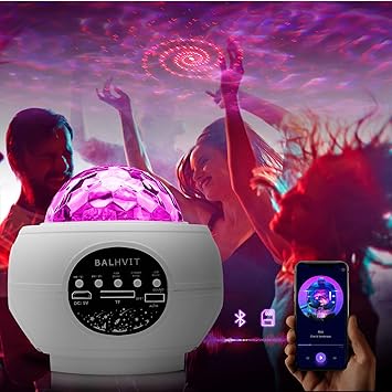 speaker with projector light