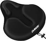 DAWAY C9 Extra Large Bike Seat Cover Memory Foam Cushion 12in L x 12in W