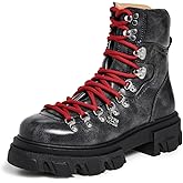 Ganni Women's Cleated Vintage Mountain Boots