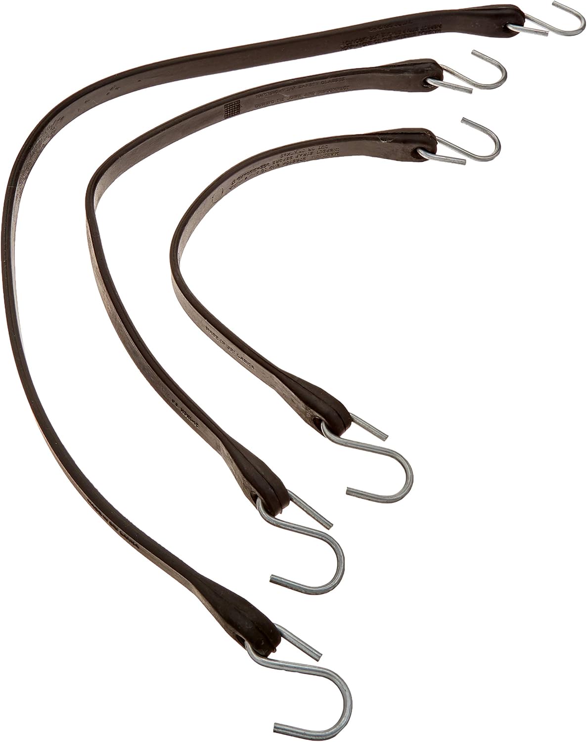 Pack of 50 Trucking Bundle Bulk Bungee Cords with Crimped