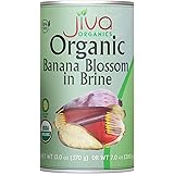 Jiva Organic Banana Blossoms 14 Ounce (Pack of 6) - BPA Free, Gluten Free - Delicious Meatless Alternative