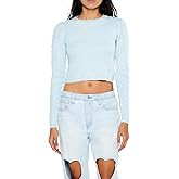 Forever 21 Womens Textured Cropped Sweater