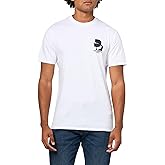 Karl Lagerfeld Mens Short Sleeve Crewneck Karl Profile Graphic Design T-Shirt