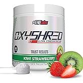 EHP Labs OxyShred Pre Workout Powder - Preworkout Powder with L Glutamine & Acetyl L Carnitine, Energy Boost Drink - Kiwi Strawberry, 60 Servings