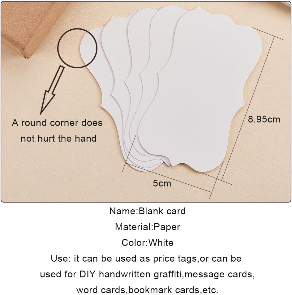 Suneducationgroup Com Card Making Paper Paper Craft Supplies 100 Sheets Blank Business Card Paper Note Cards Diy Kraft Gift Paper Tags Lh