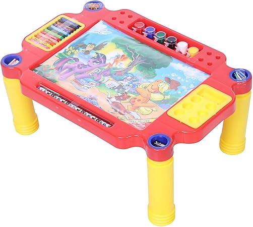 toyztrend Educational Learning Desk for Kids for Multipurpose use Writing, Drawing, Studying etc with Loads of Fun