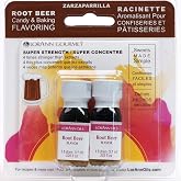 LorAnn Oils Super Strength Root Beer Flavoring For Candy Making | 4X Stronger Than Extracts - Used For Candy, Icing, Baking - Concentrated Flavoring Oils - 0.12 Fl Oz (Pack of 2)