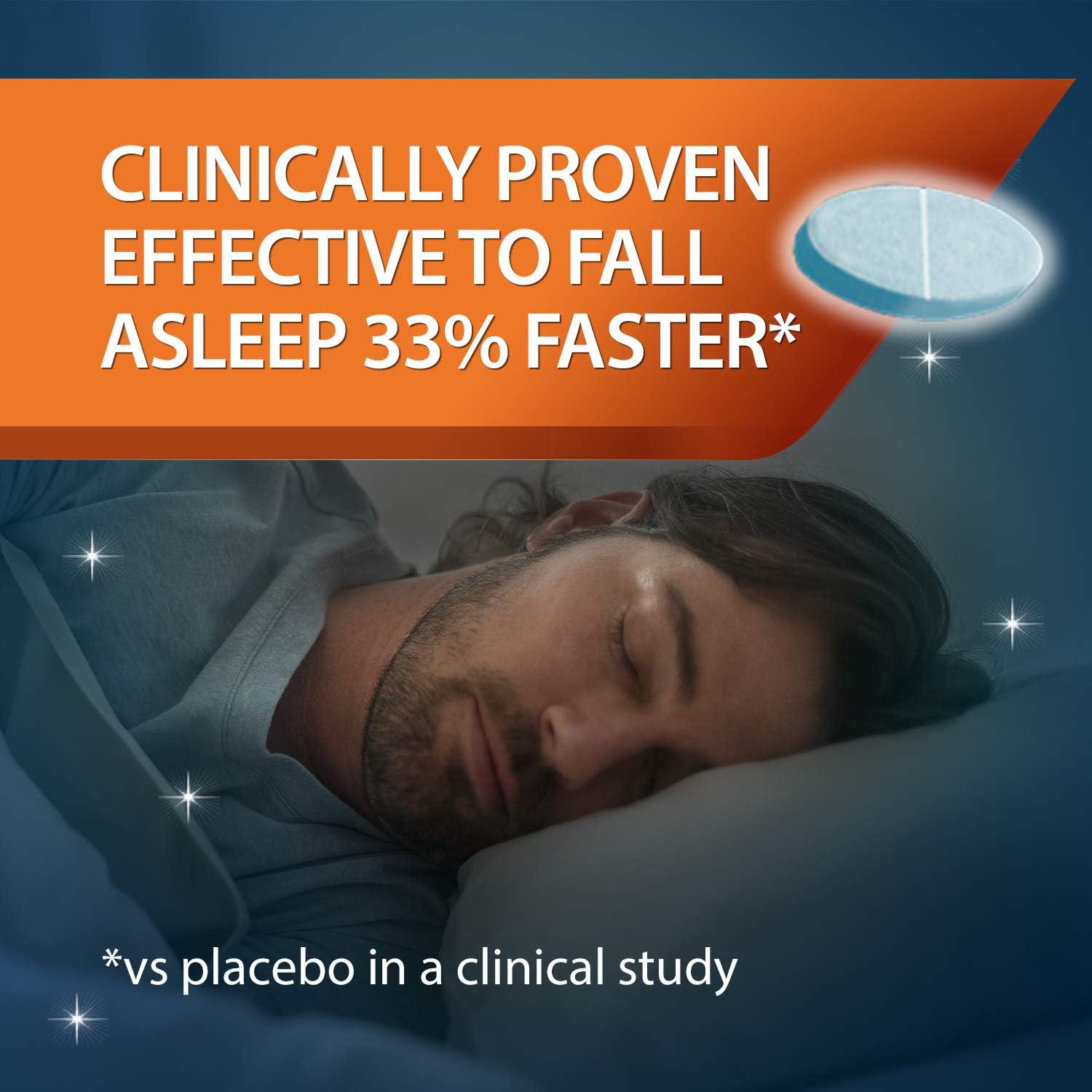 Unisom SleepTabs, Nighttime Sleep-aid, Doxylamine Succinate, 48 Tablets: Health & Personal Care