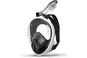 G2RISE Full Face Snorkel Mask Adults Snorkeling Set Gear for Kids with Detachable Camera Mount, Safe Breathing, Anti Fog Anti Leak