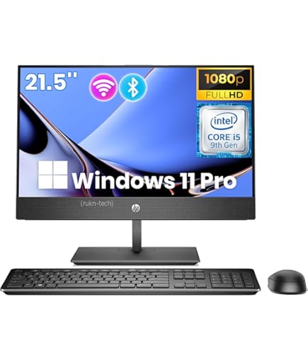 HP EliteOne 800 G5 Tout-en-un – Intel I5, 16Go RAM, SSD 256Go – Défaut écran