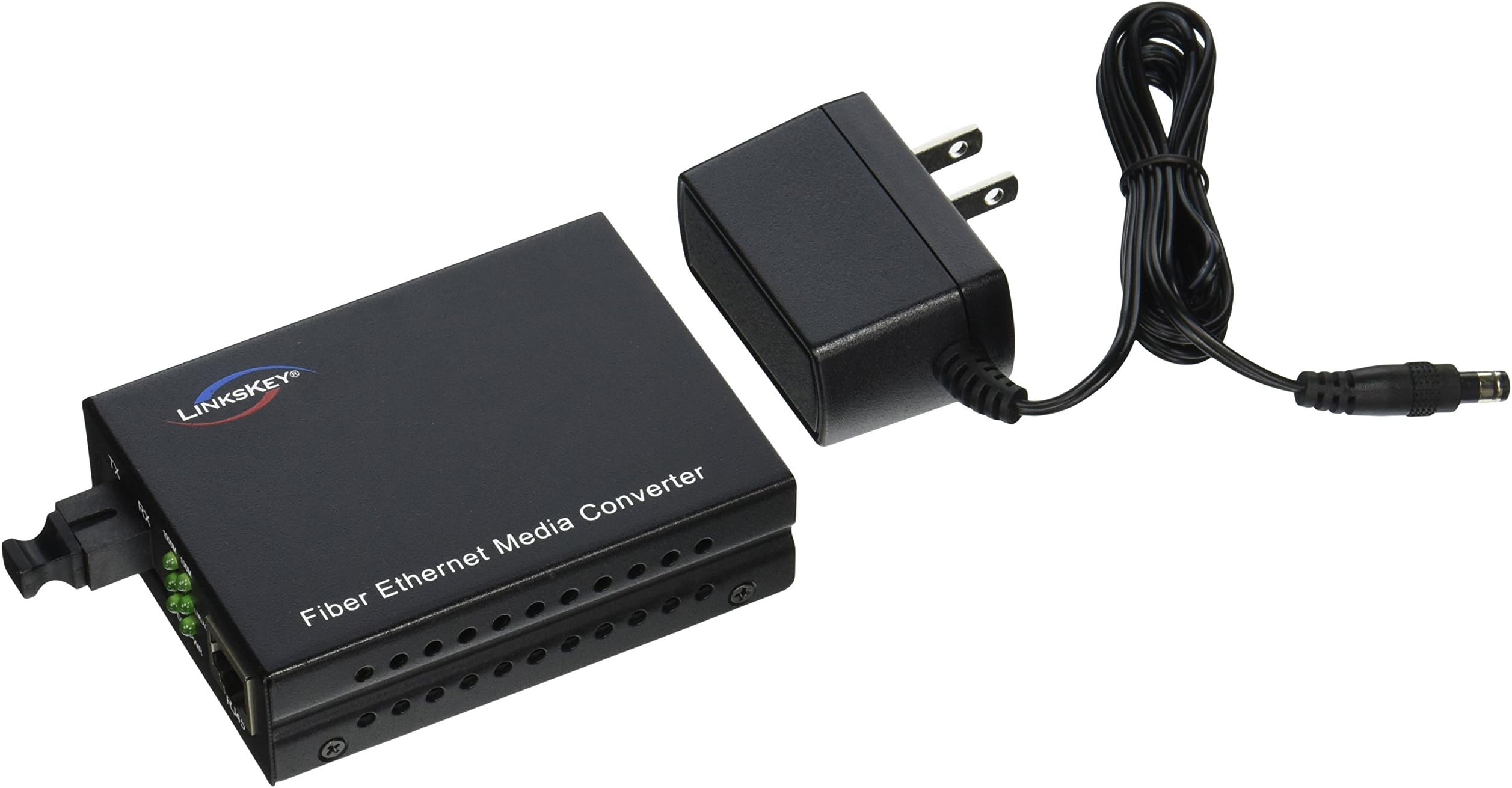 Linkskey 1000TX to 1000FX Single Fiber WDM Receiver Single-Mode SC Fiber Converter (LKS-FCS31C-R20)