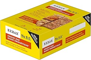 RXBAR Energy Protein Bar Honey Cinnamon Peanut Butter 12x55g (Pack of 12)