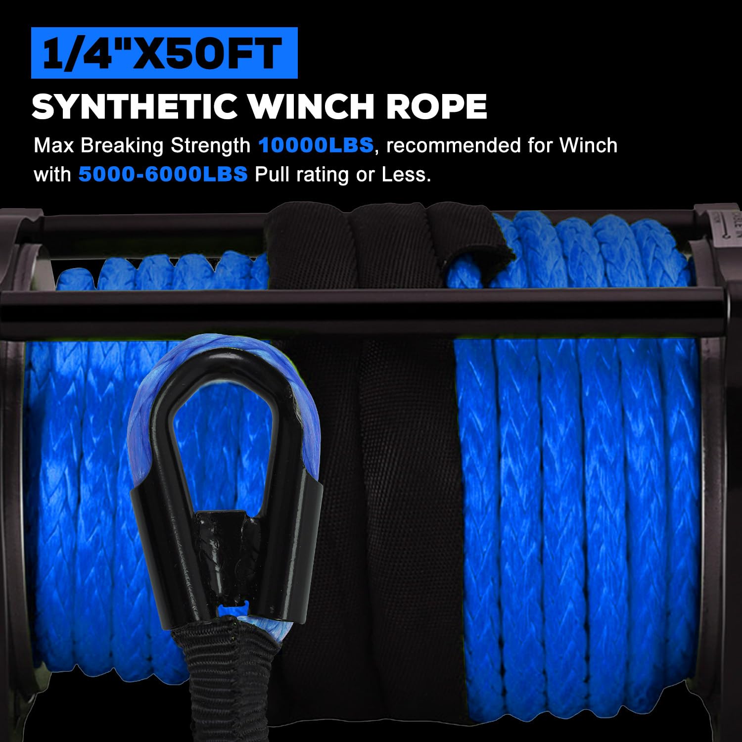 Mua Synthetic Winch Rope Kit, 1/4