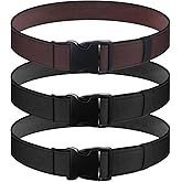 Coume 3 Pcs Neoprene Adjustable Wading Fishing Belt Waterproof with Adjustable Buckle Wader Belt for Men Fly Fishing Hiking Kayaking Outdoor Treading Water Accessories