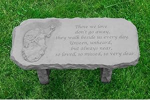 Kay Berry Those We Love Angel Bench