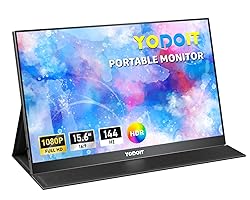 Yodoit Portable 144Hz 15.6" FHD 1080P Travel